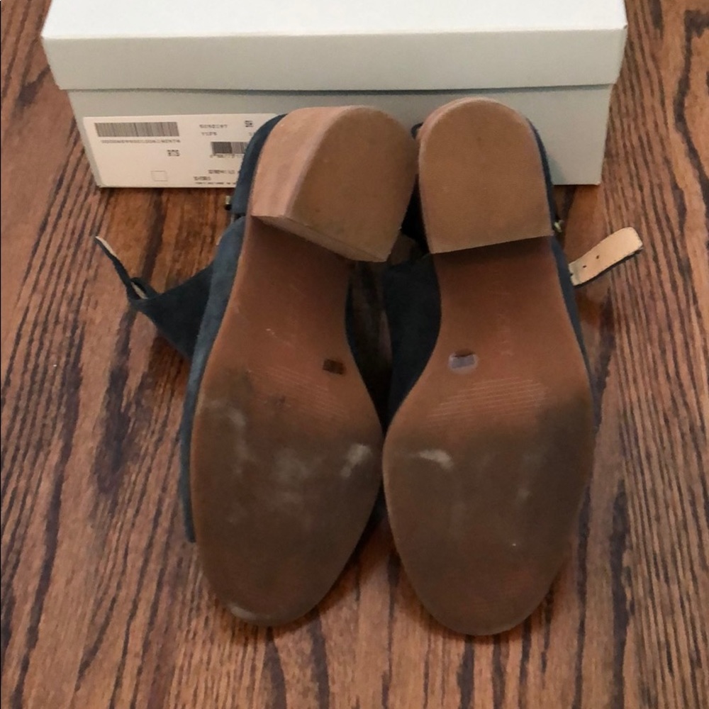 Ferris Booties in Ink Suede - Picture 3 of 4